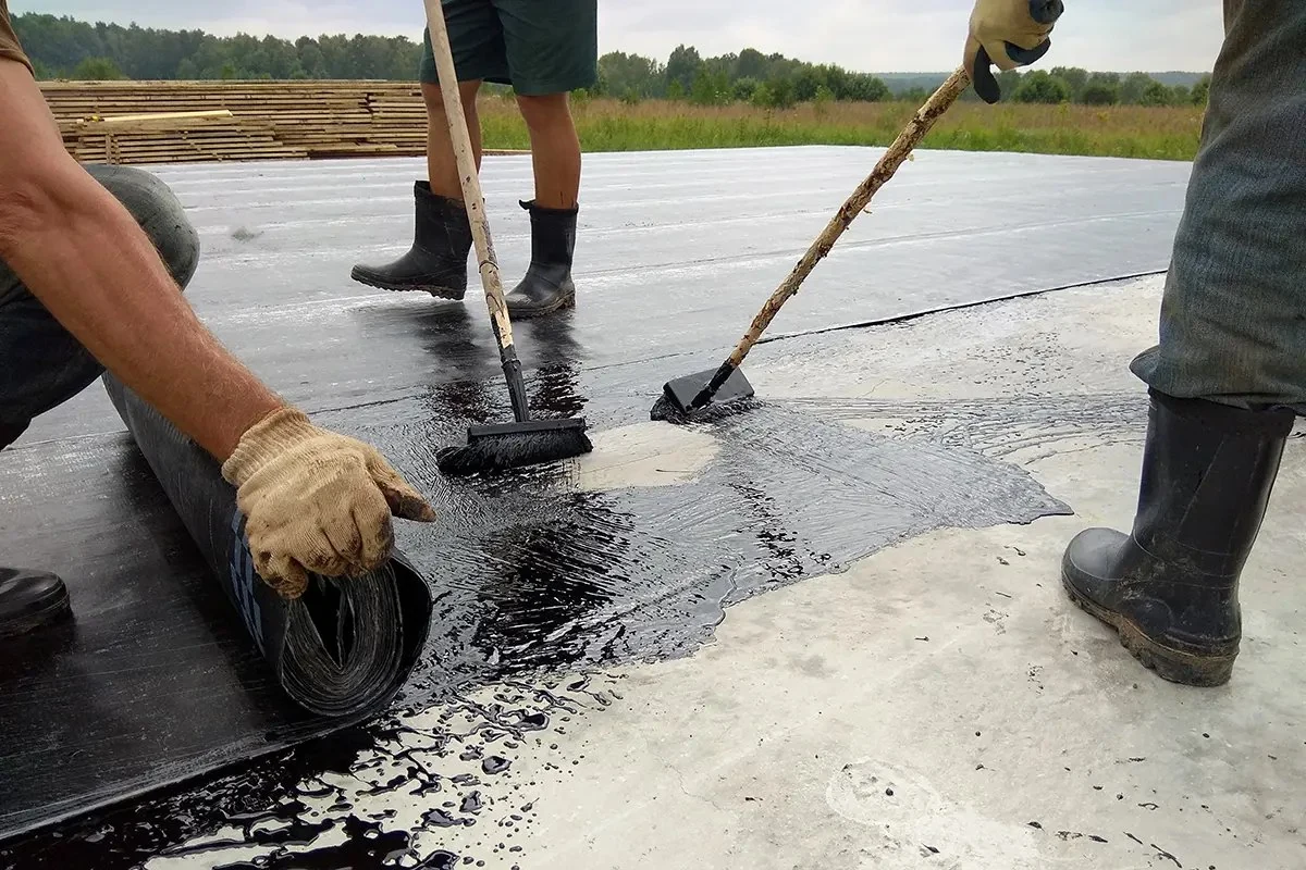 SBS Modified Bitumen Roofing in Worcester, MA view 1